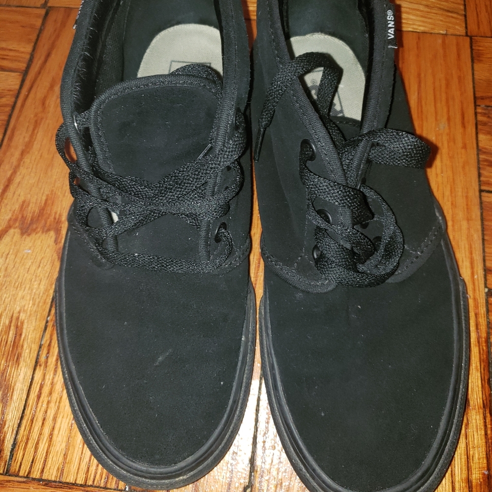 Pre-owned Van's seude high top sneakers